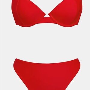 NWT Cupshe Red Bikini-this listing is for the top only